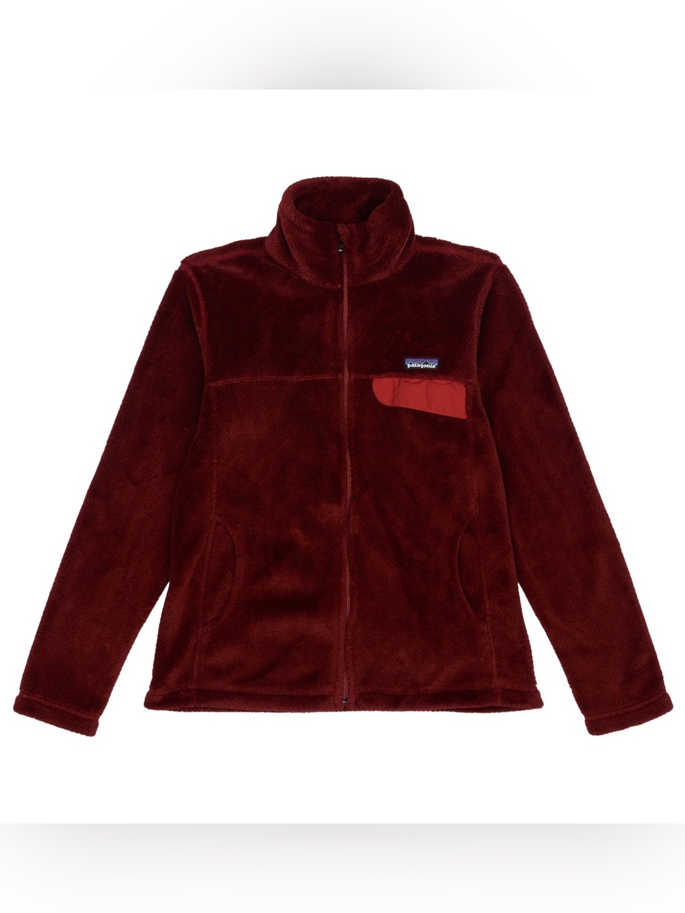 PATAGONIA SZ SM Full-Zip Re-Tool Jacket Red Garnet